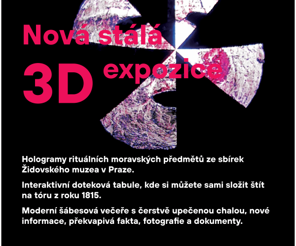 Otevřená nová 3D expozice ve sklepních prostorách!