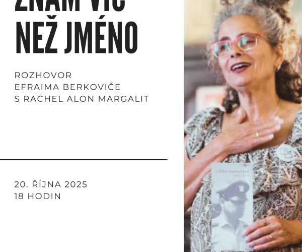 Znám víc než jméno – rozhovor Efraima Berkoviče s Rachel Alon Margalit 